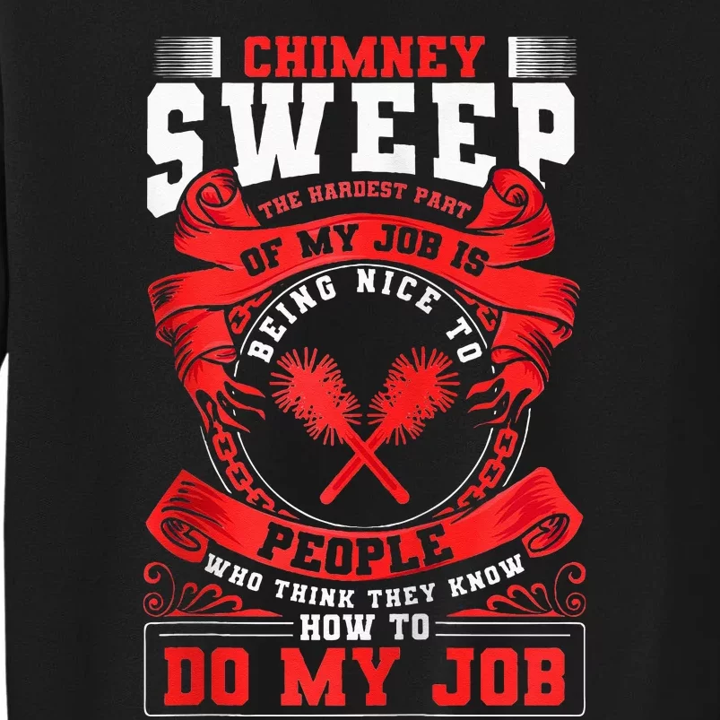 Chimney Cleaner Sweeper Professional Chimney Sweep Sweatshirt