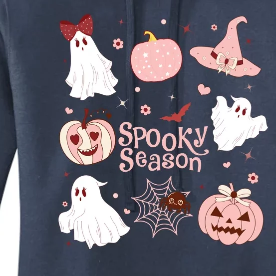 Cute Coquette Spooky Season Women's Pullover Hoodie