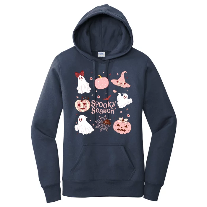 Cute Coquette Spooky Season Women's Pullover Hoodie