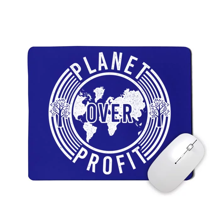 Climate Change Save The World Go Green Waste Aget Gift Mousepad