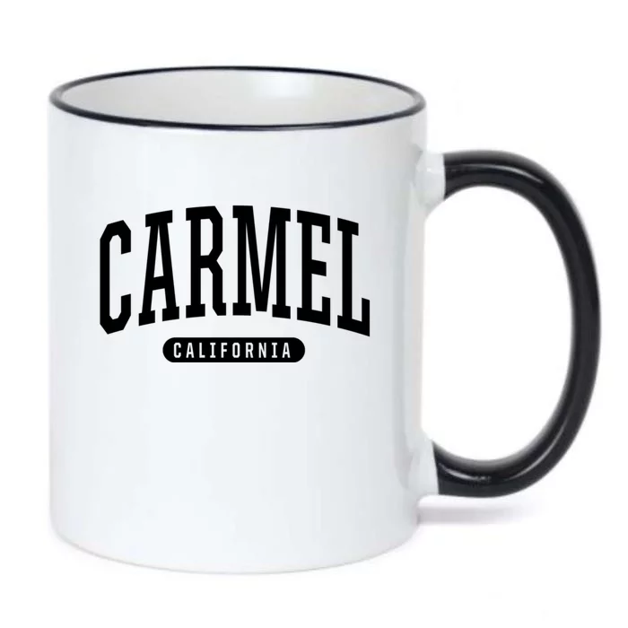 Carmel California Souvenirs & Gifts College Style Carmel California Souvenir Gif Black Color Changing Mug