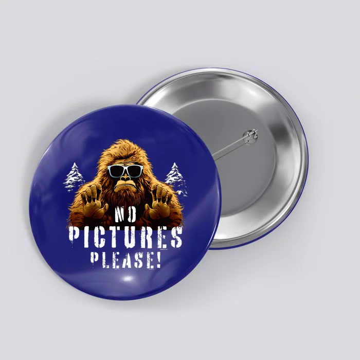 Cryptozoology Cryptid  Sasquatch Believe  Funny Bigfoot Button