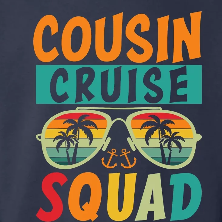 Cousin Cruise Squad 2025 Cruise Ship Party Group Vacation Toddler Hoodie