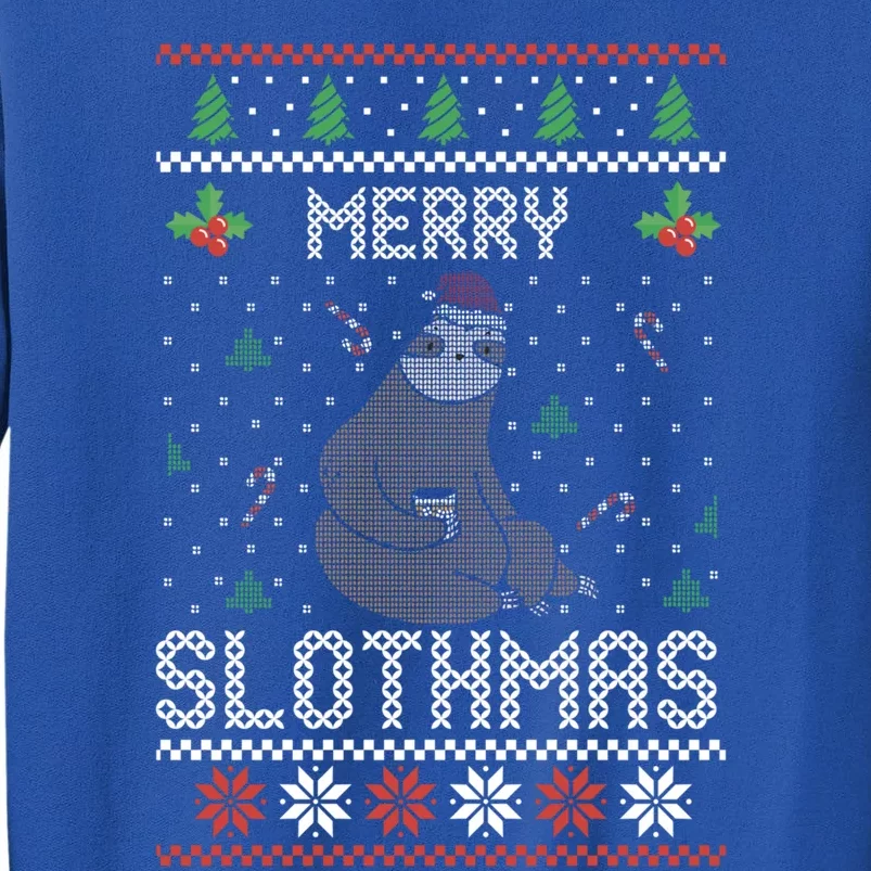 Christmas Costume Sloth Lover Merry Slothmas Xmas Cool Gift Sweatshirt