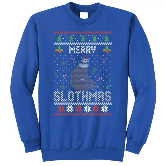 Christmas Costume Sloth Lover Merry Slothmas Xmas Cool Gift Sweatshirt