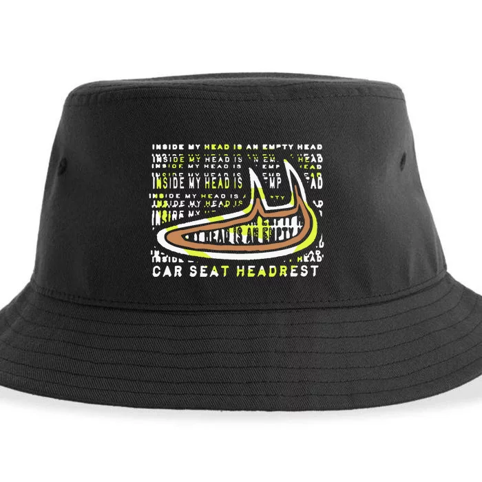 Carseatheadrest Car Seat Headrest Inside My Head Sustainable Bucket Hat