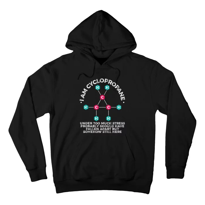 Chemistry Cyclopropane Science Nerd Geek Chemist Hoodie