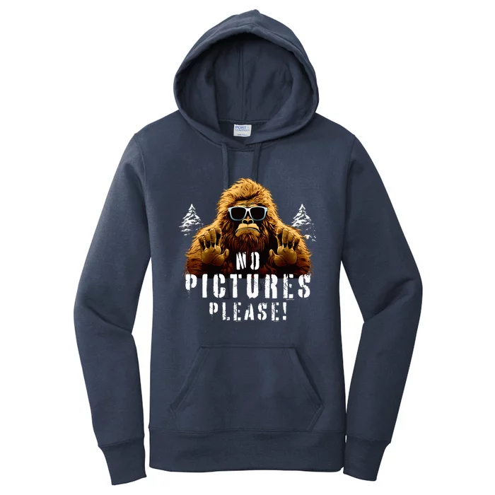 Cryptozoology Cryptid  Sasquatch Believe  Funny Bigfoot Women's Pullover Hoodie