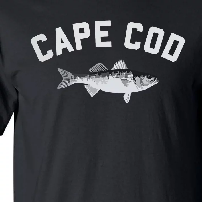 Cape Cod Striper Striped Bass Fun Fishing Tall T-Shirt