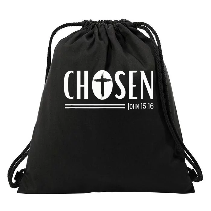 Chosen Christian Streetwear John 1516 Drawstring Bag