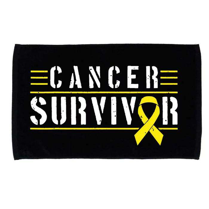 Childhood Cancer Survivor Microfiber Hand Towel