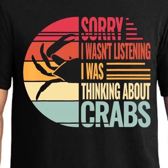 Crab Crabmeat Seafood Crabbing Crabs Crabby Pajama Set