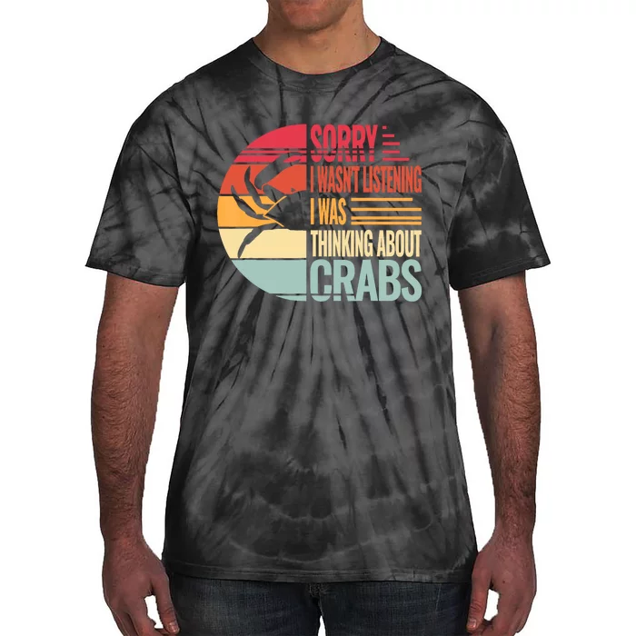 Crab Crabmeat Seafood Crabbing Crabs Crabby Tie-Dye T-Shirt