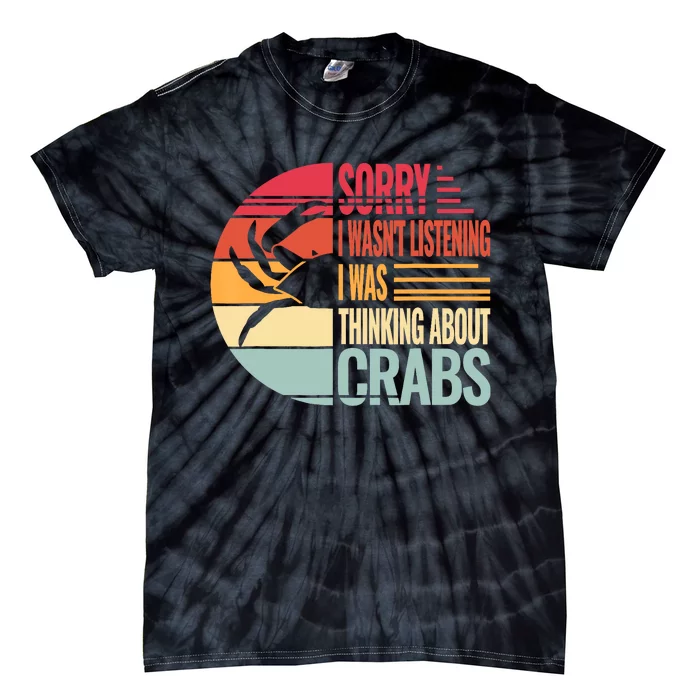 Crab Crabmeat Seafood Crabbing Crabs Crabby Tie-Dye T-Shirt