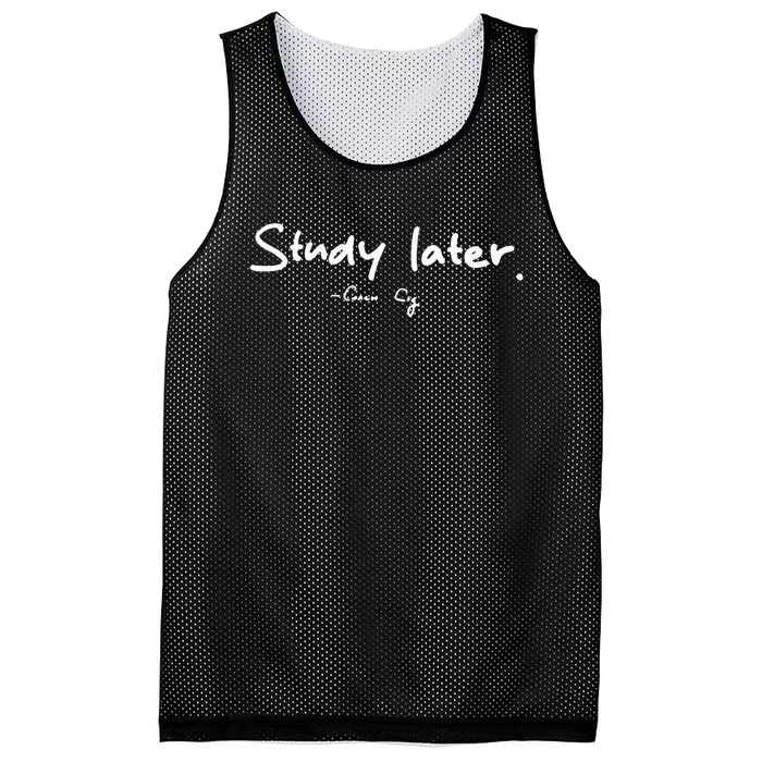 Coach Cig Study Later Mesh Reversible Basketball Jersey Tank