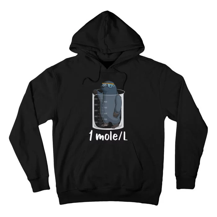 Chemistry Chemist Student Science Teacher Moles Tall Hoodie