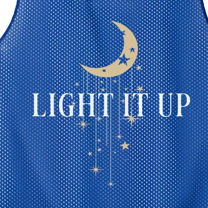 Crescent City Sweater Light It Up Mesh Reversible Basketball Jersey Tank