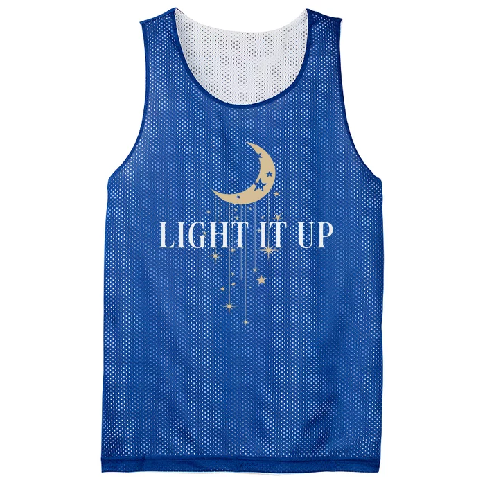 Crescent City Sweater Light It Up Mesh Reversible Basketball Jersey Tank