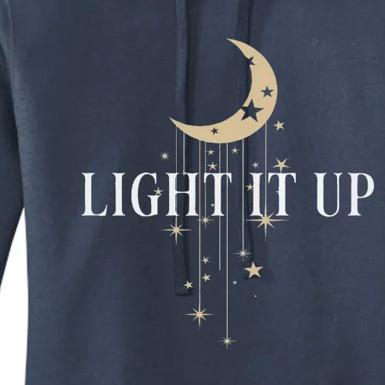 Crescent City Sweater Light It Up Women's Pullover Hoodie