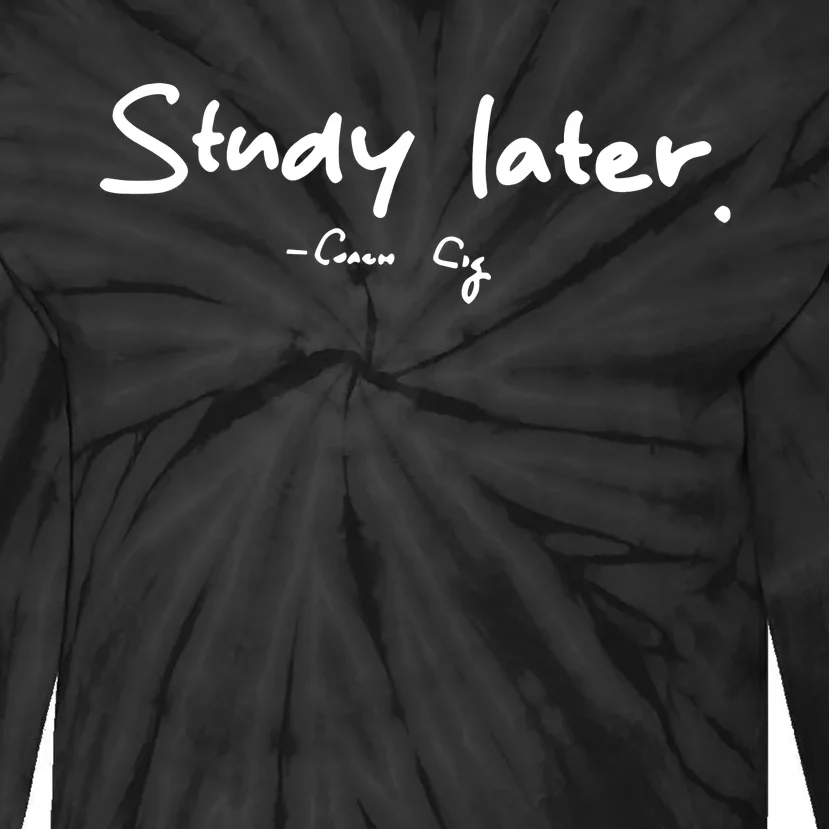 Coach Cig Study Later Tie-Dye Long Sleeve Shirt