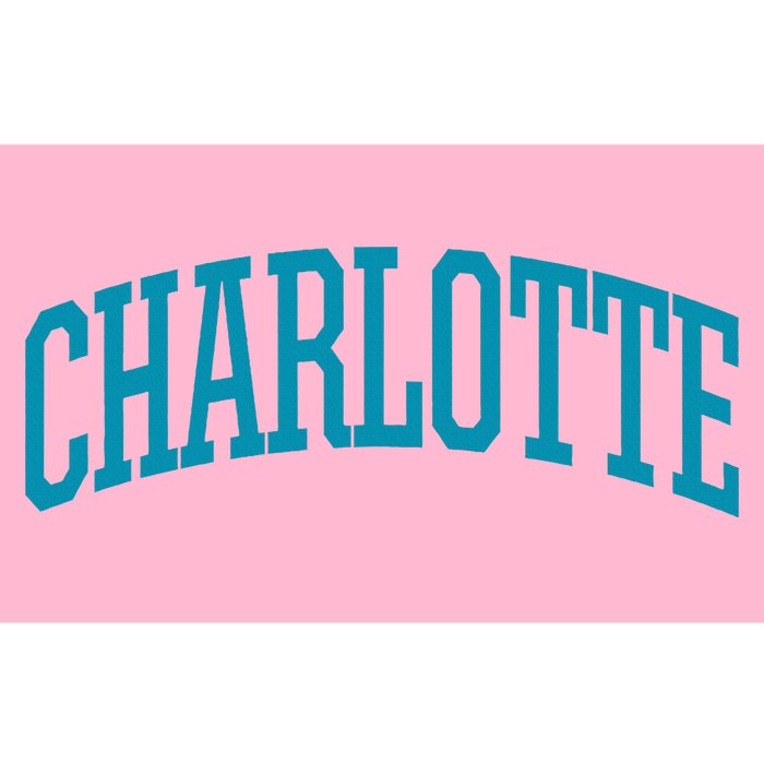 Charlotte Charlotte Sports Collegestyle Bumper Sticker