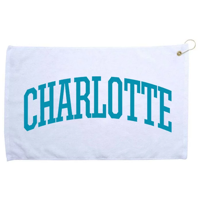 Charlotte Charlotte Sports Collegestyle Grommeted Golf Towel