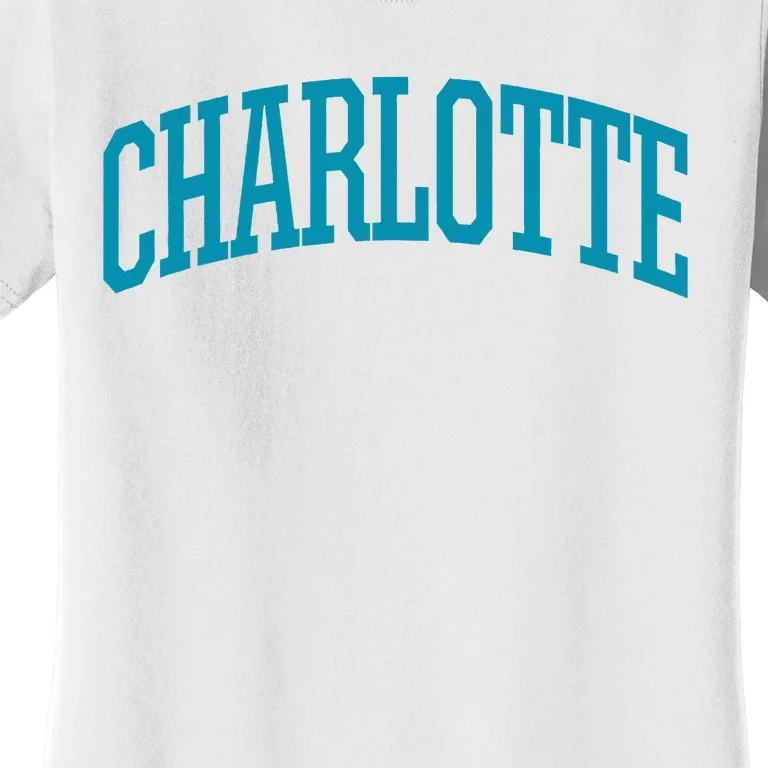 Charlotte Charlotte Sports Collegestyle Women's T-Shirt