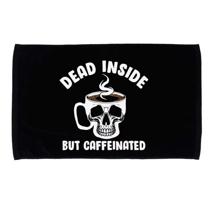 Coffee Cup Skeleton Funny Coffee Graphic Plus Size Gift Microfiber Hand Towel