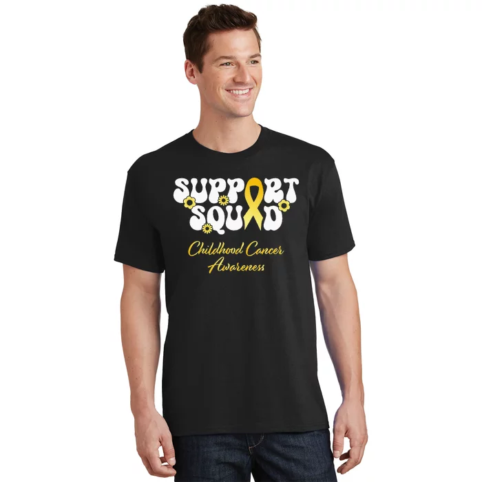 Childhood Cancer Support Squad Childhood Cancer Awareness T-Shirt