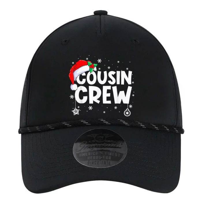 Cousin Crew Santa Hat Christmas Family Ing Xmas Pajamas Performance The Dyno Cap