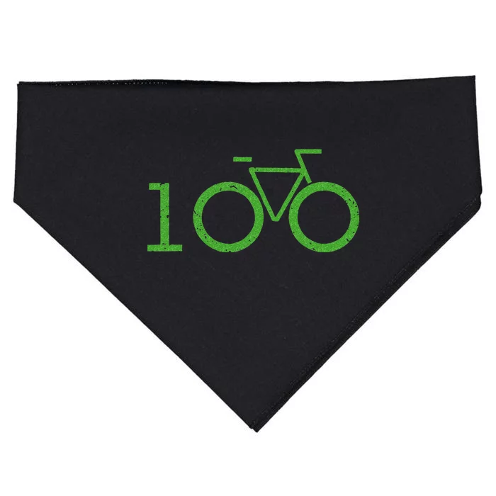 Cool Cycling S Century Ride 100 USA-Made Doggie Bandana