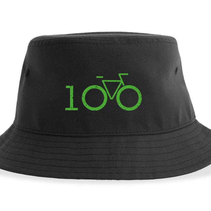 Cool Cycling S Century Ride 100 Sustainable Bucket Hat