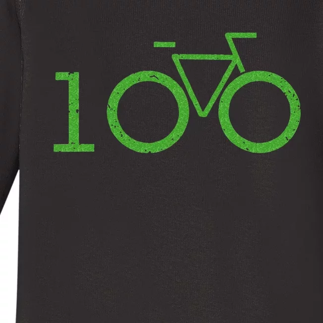 Cool Cycling S Century Ride 100 Baby Long Sleeve Bodysuit