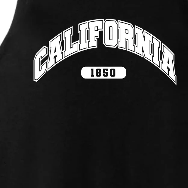 California Collegiate Style 1850 Ladies Tri-Blend Wicking Tank