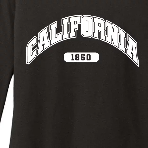 California Collegiate Style 1850 Womens CVC Long Sleeve Shirt