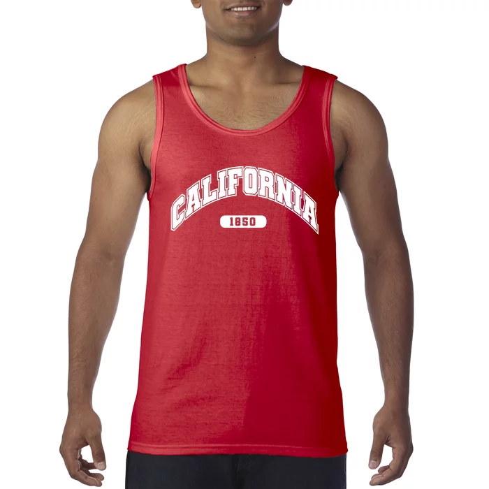 California Collegiate Style 1850 Tank Top