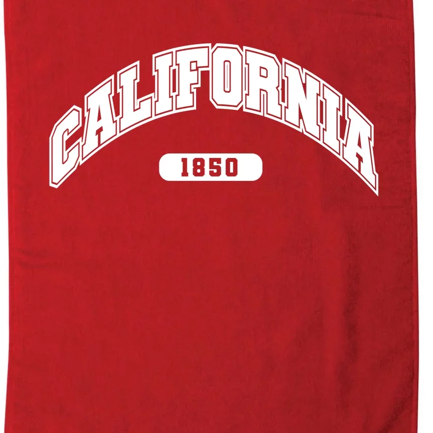 California Collegiate Style 1850 Platinum Collection Golf Towel