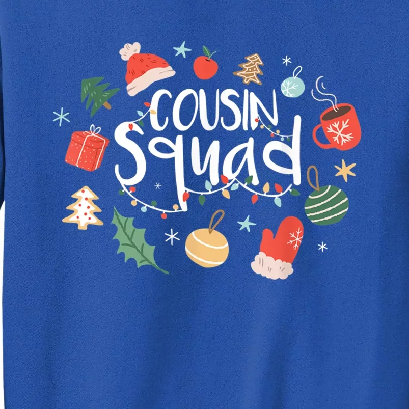 Christmas Cousin Squad Crew Matching Family Group Xmas Party Meaningful Gift Sweatshirt