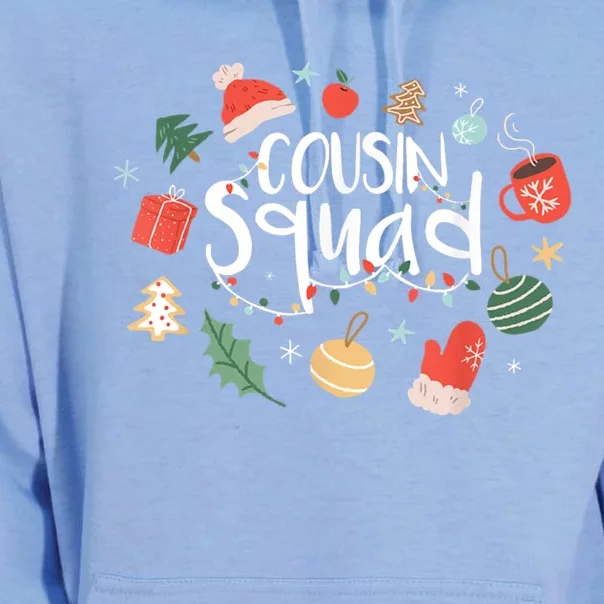 Christmas Cousin Squad Crew Matching Family Group Xmas Party Meaningful Gift Unisex Surf Hoodie