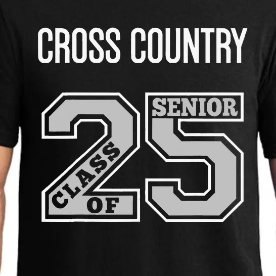 Cross Country Senior Class Of 2025 Xc Class 25 Team Swag Pajama Set