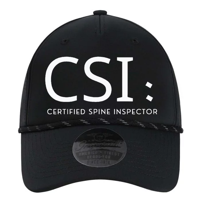 Csi Certified Spine Inspector Performance The Dyno Cap