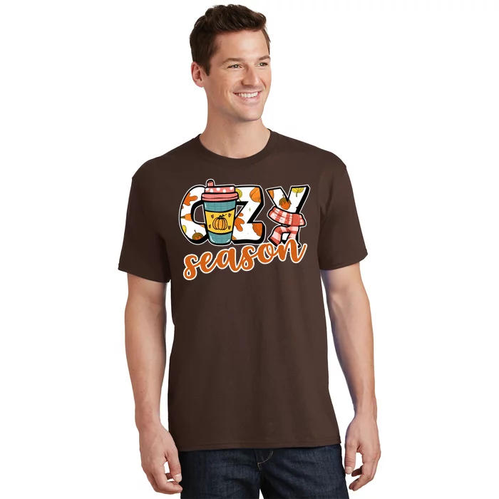 Cute Crazy Season Fall Autumn Coffee Pumpkin Spice T-Shirt