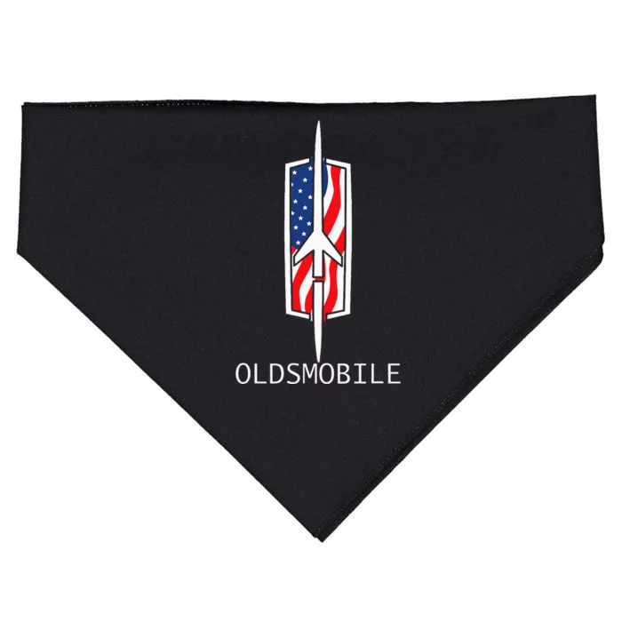 Classic Car Show Vintage Oldsmobile Rocket USA-Made Doggie Bandana