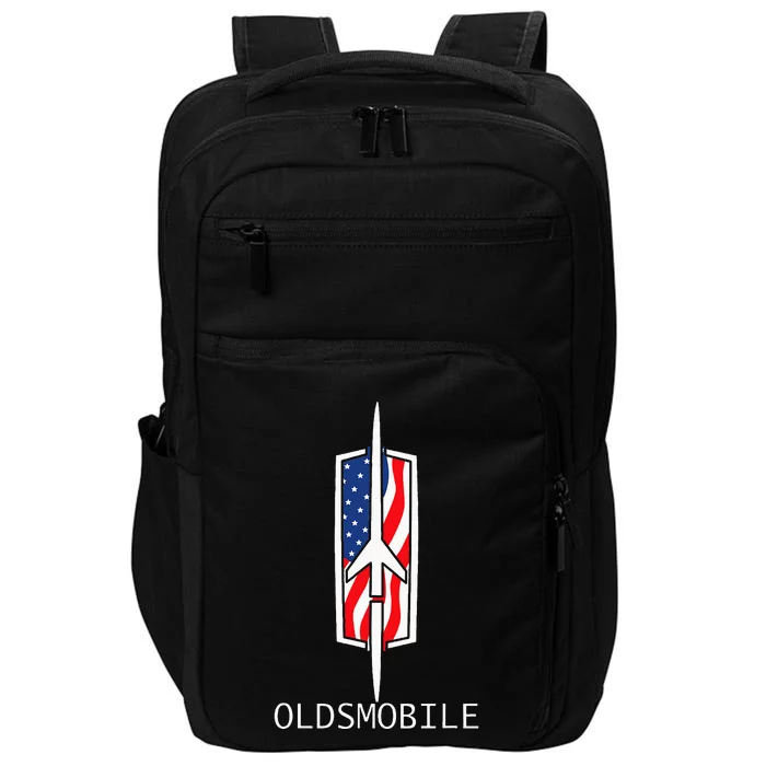 Classic Car Show Vintage Oldsmobile Rocket Impact Tech Backpack