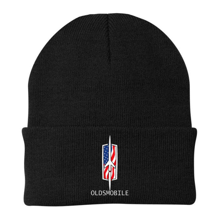 Classic Car Show Vintage Oldsmobile Rocket Knit Cap Winter Beanie