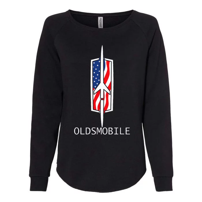 Classic Car Show Vintage Oldsmobile Rocket Womens California Wash Sweatshirt