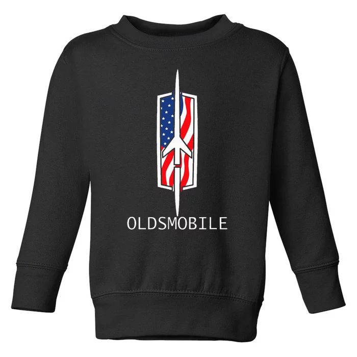 Classic Car Show Vintage Oldsmobile Rocket Toddler Sweatshirt