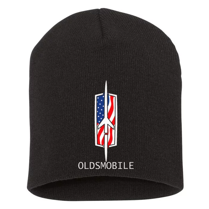 Classic Car Show Vintage Oldsmobile Rocket Short Acrylic Beanie