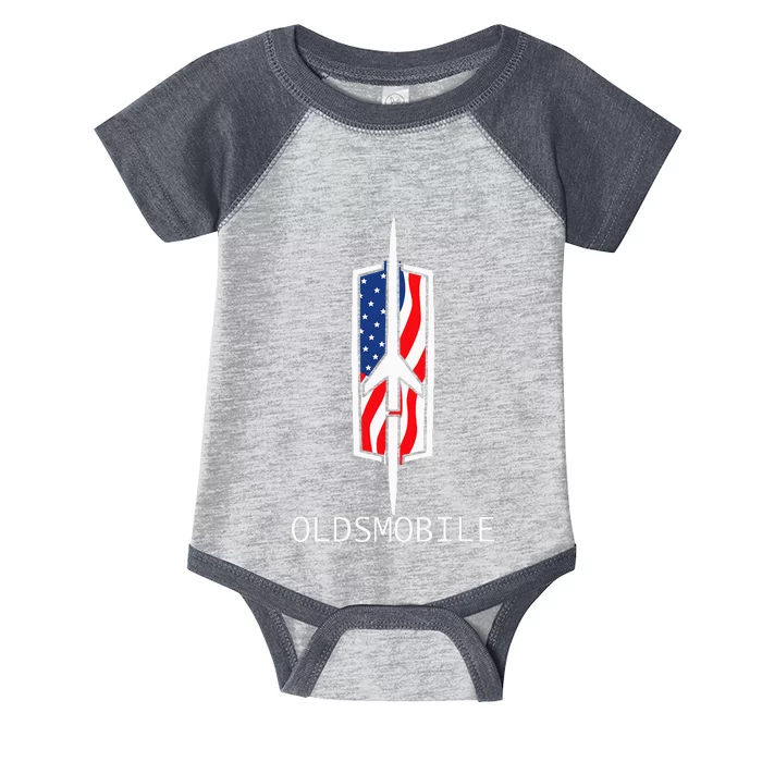 Classic Car Show Vintage Oldsmobile Rocket Infant Baby Jersey Bodysuit