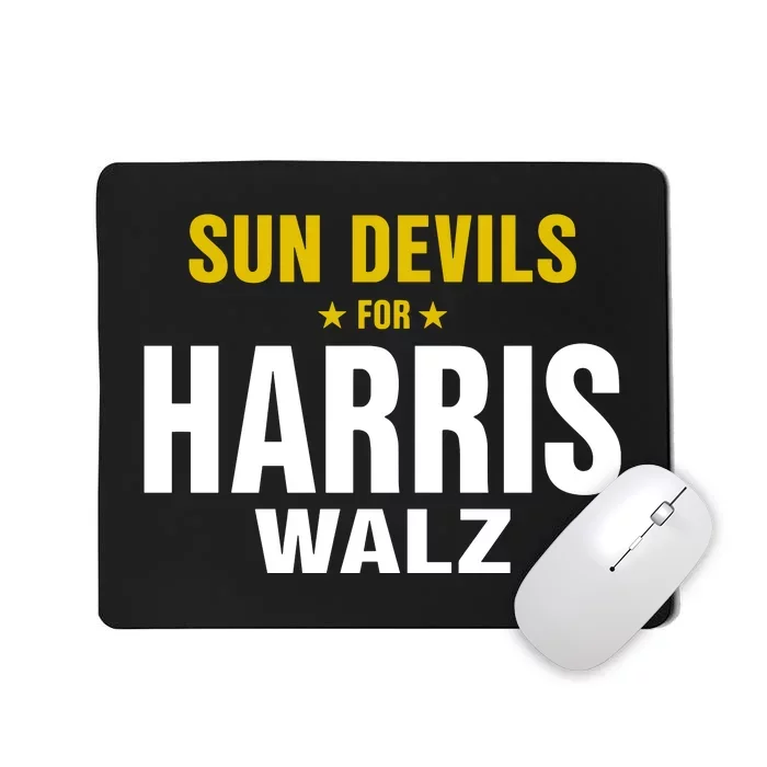 Creativity Commons Sun Devils For Harris Walz Mousepad